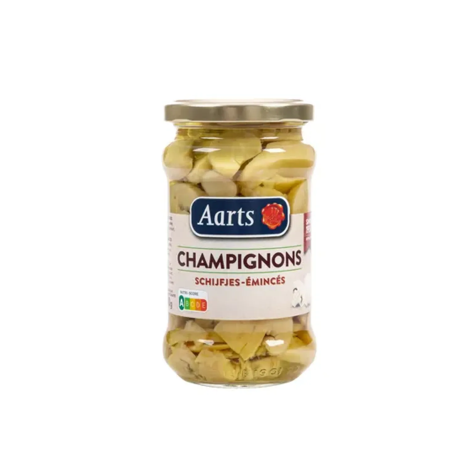 Aarts middel champignons schijfjes glas (6x 314ml)