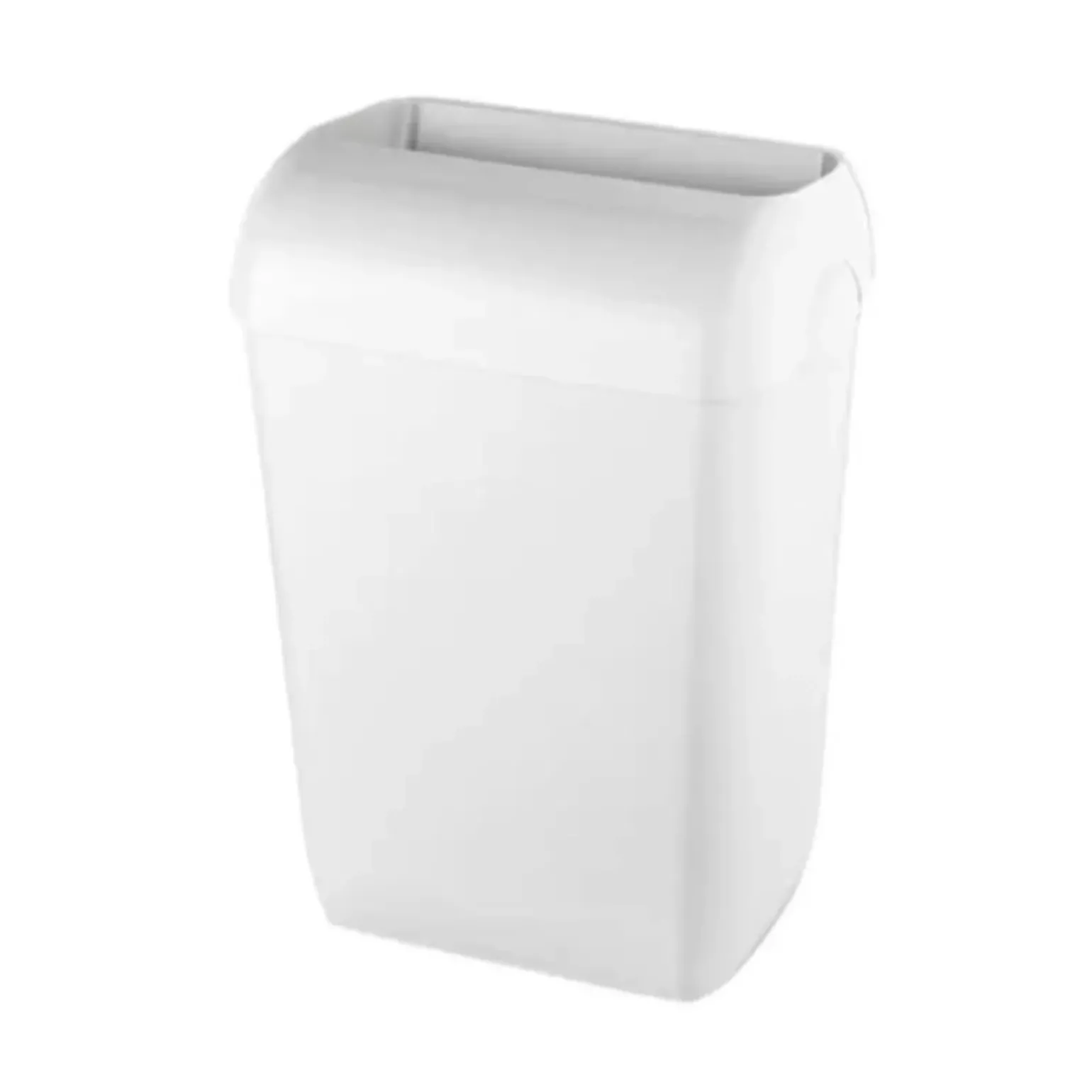 Afvalbak Kunststof Wandmontage Wit (43 liter)