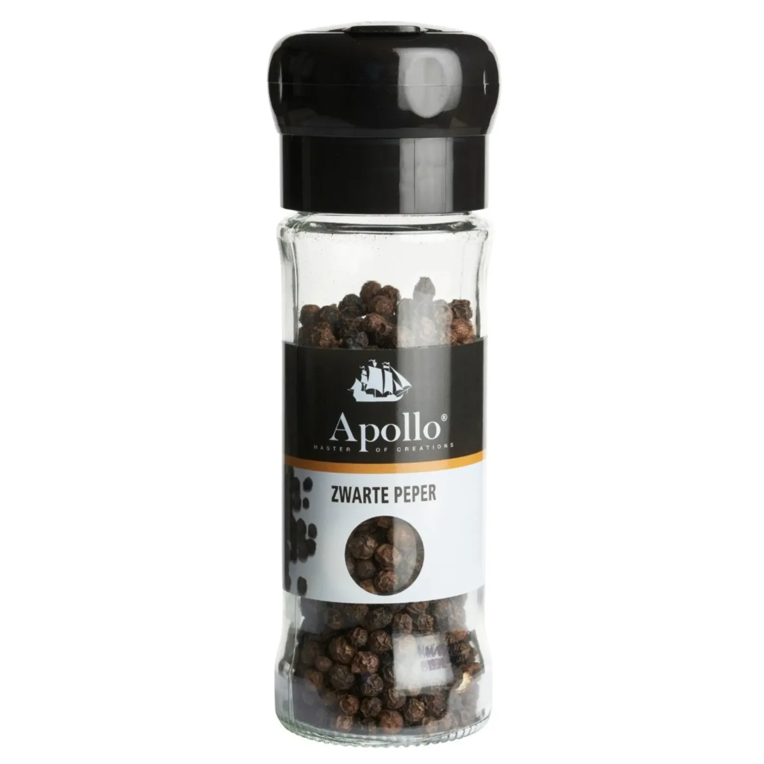 Apollo Zwarte Peper Heel Strooimolen (6x 45gr)