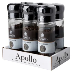 Apollo Zwarte Peper Heel Strooimolen (6x 45gr)
