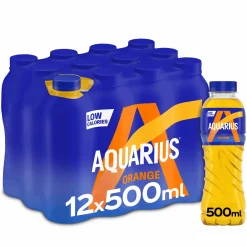 Aquarius Orange Pet (12x 50cl)