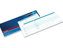 Atlanta by Jalema kwitantieblok ft 7,4 x 21 cm (100 vel)