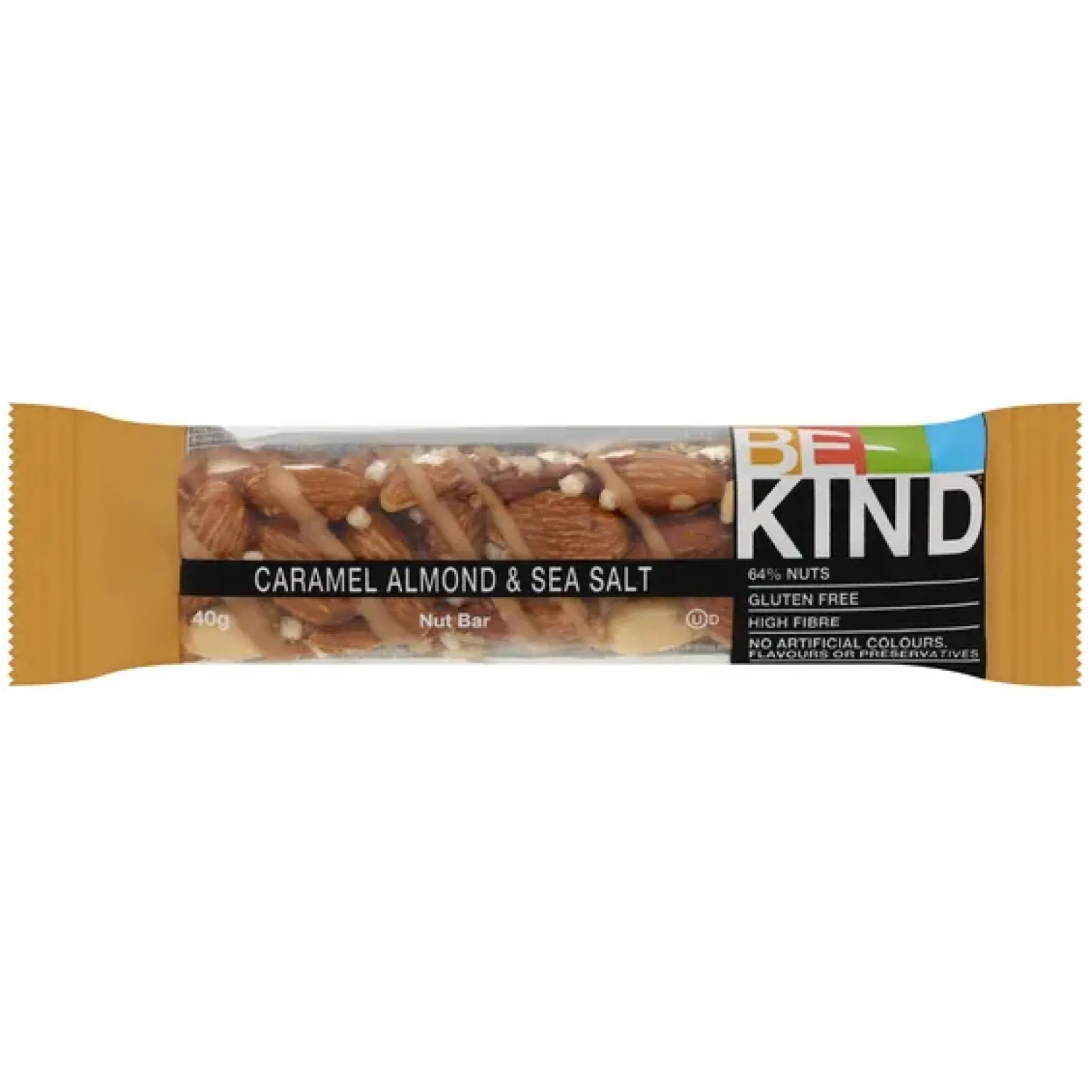 Be-kind Single Caramel Almond & Seasalt (12x 40gr)