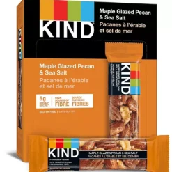 Be-kind Single Maple Glazed Pecan Seasalt (12x 40gr)