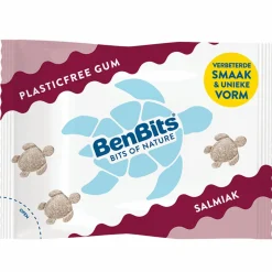 Benbits Kauwgom Salmiak doosje (20x 18g)