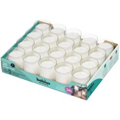 Bolsius Kandelaar Navulling Transparant (20 stuks)