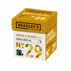 Bradley’s Favourites Green/White Tea Ginger & Orange No. 29 (72x 1.75g)