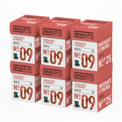 Bradley’s Favourites Green Tea Pomegranate Cinnamon No. 09 (72x 1,75g)