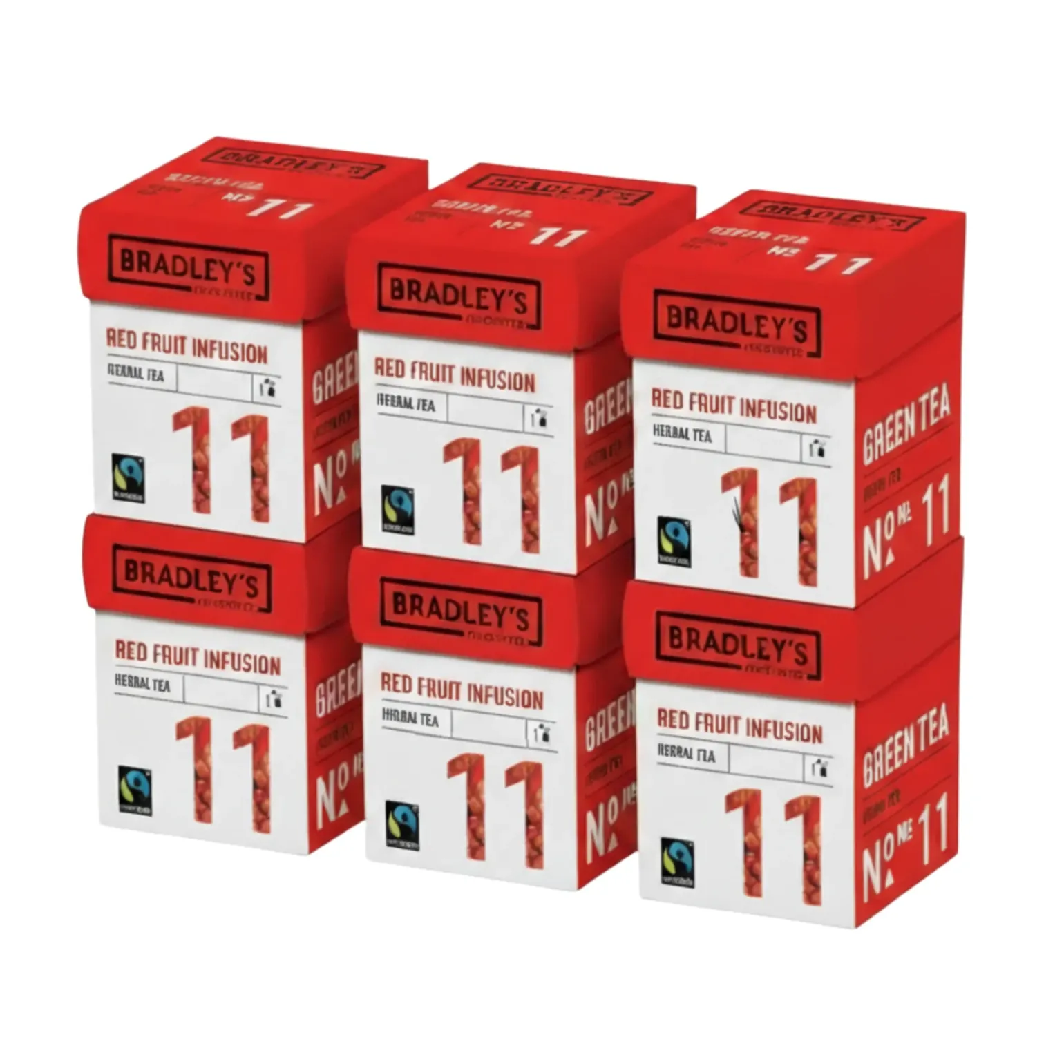 Bradley’s Favourites Red Fruit Infusion No. 11 (72x 1,5 gram)