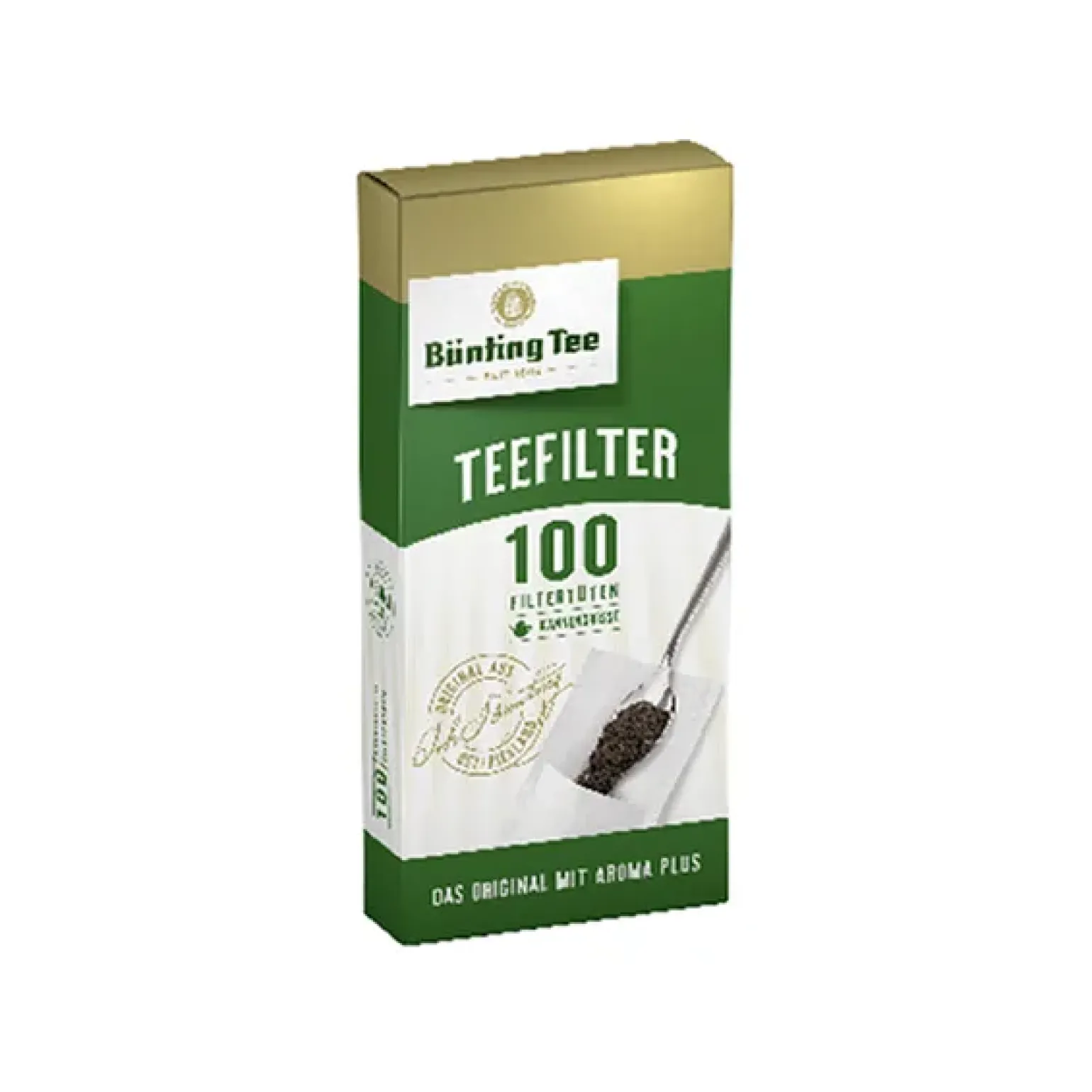 Bunting Tee Teefiltermit Anfasslasche pk. (24x 100 stuks)