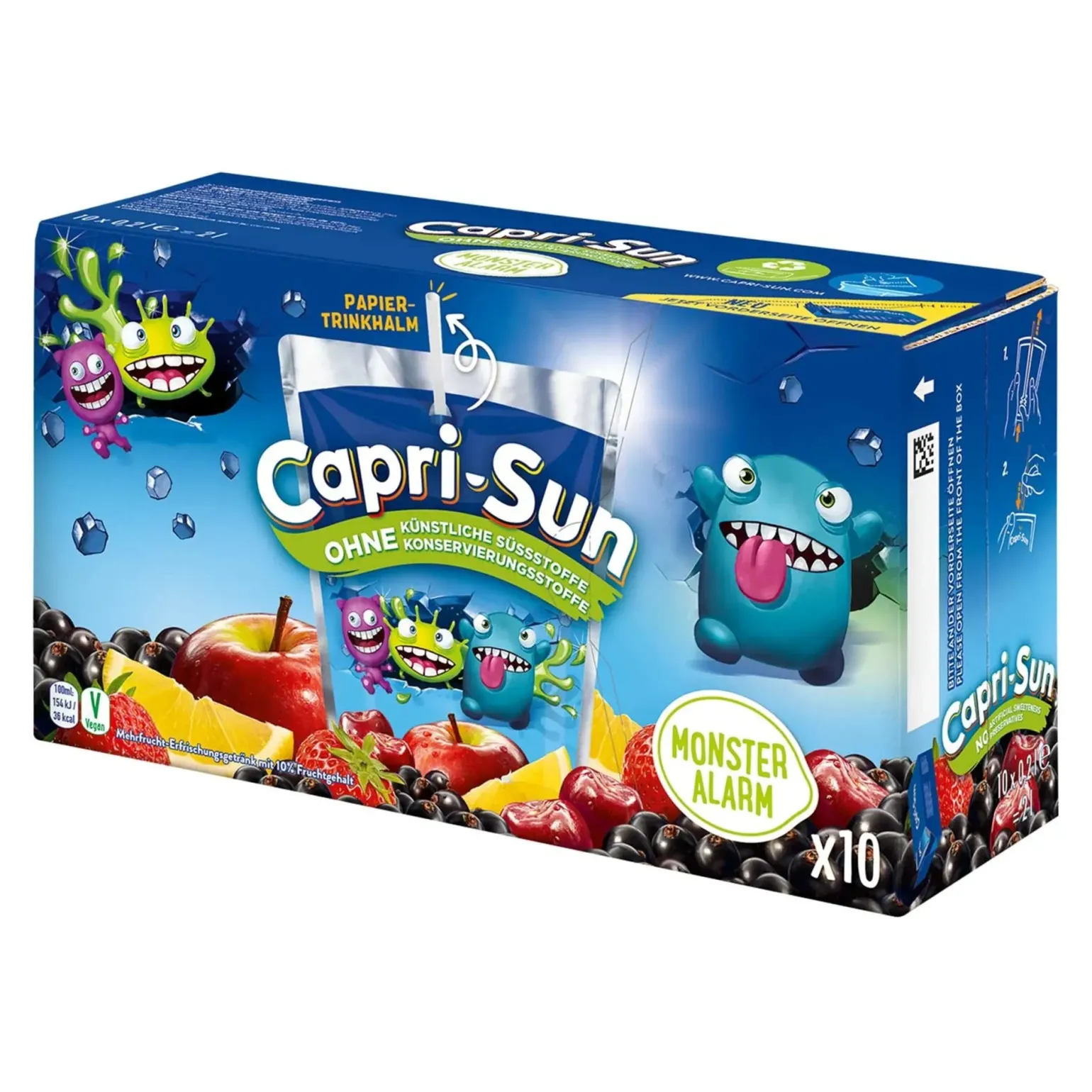 Capri Sun Monster Alarm (D) 200ml (4x 10 stuks)
