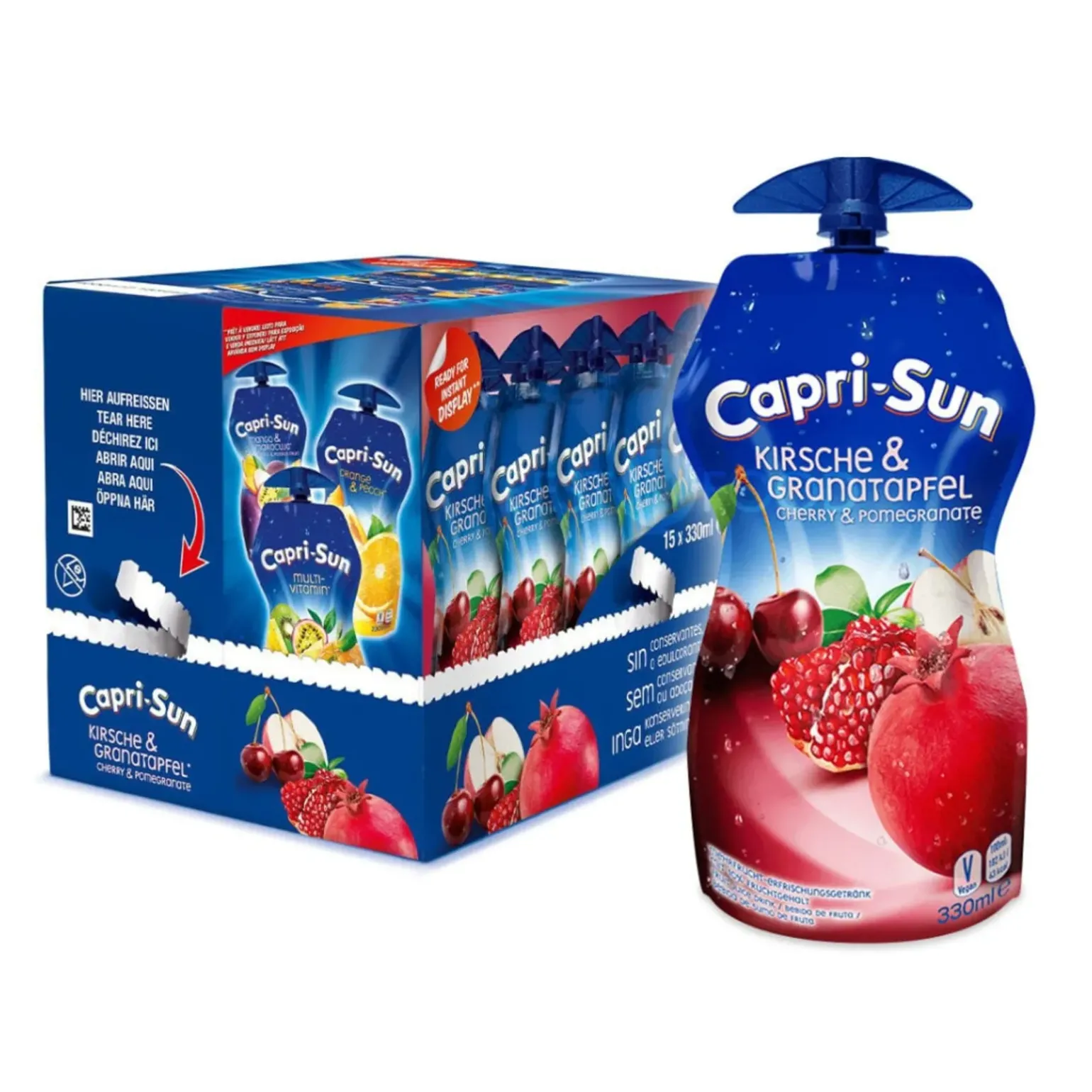 Capri-Sun Kers & Granaatappel (15x 33cl)