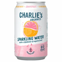 Charlie’s Organic Sparkling Water Grapefruit Bio (12x 33cl)
