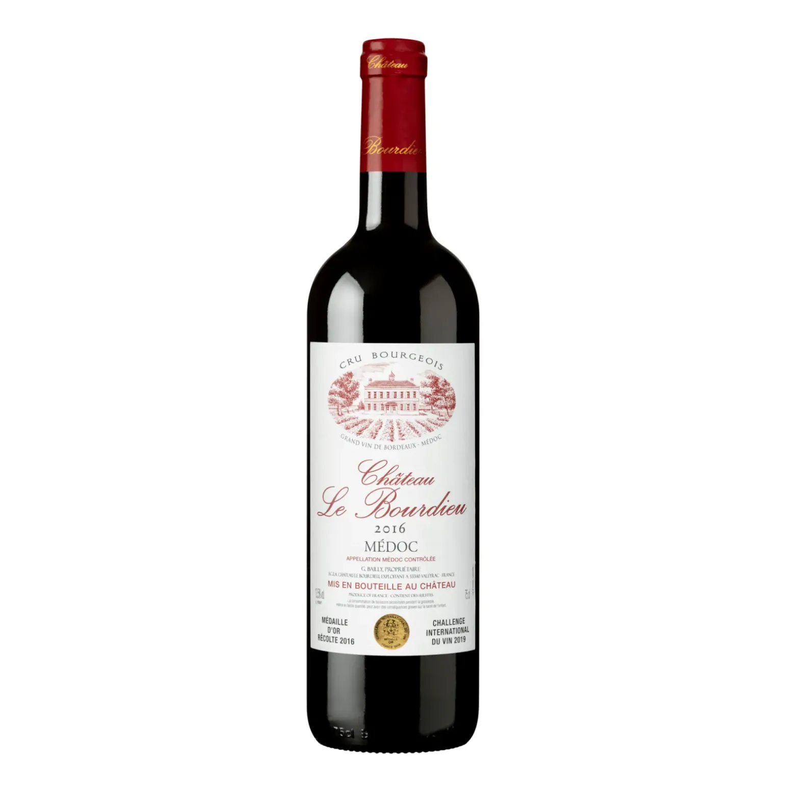 Chateau Le Bourdieu Bordeaux Superieur (0.75 liter)