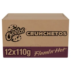 Cheetos Crunchetos Flamin’ Hot Zak (12x 110gr)