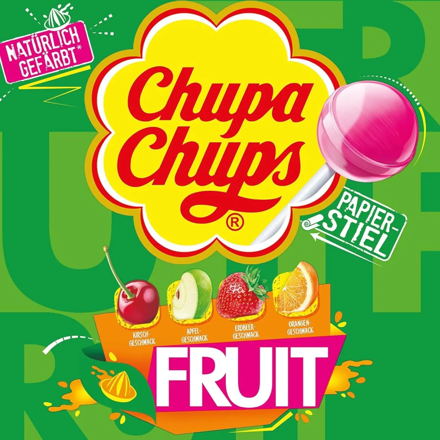 Chupa Chups Lollie Fruit (100 stuks)
