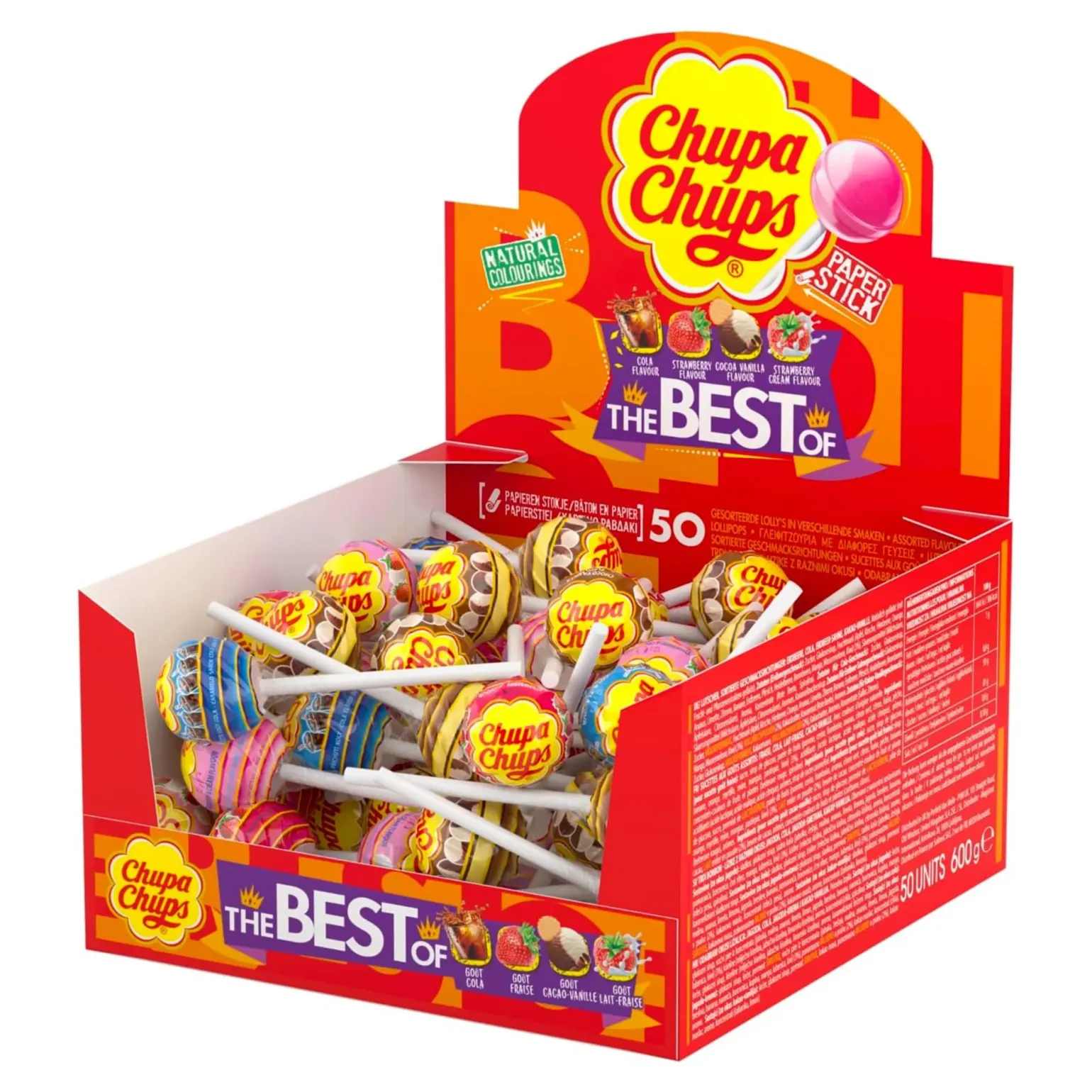 Chupa Chups Lollie The Best Of (50x 12gr)