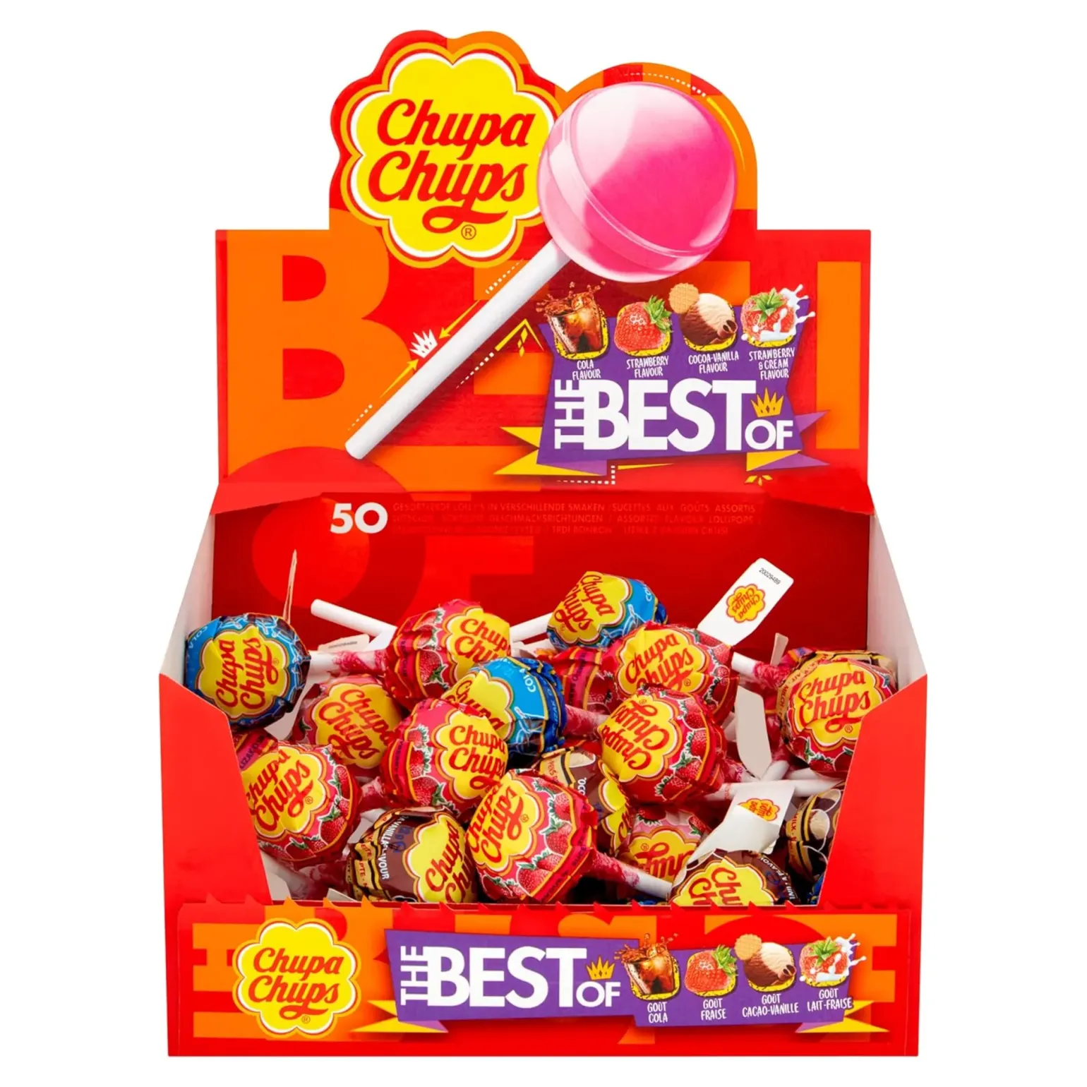 Chupa Chups Lollie The Best Of (50x 12gr)