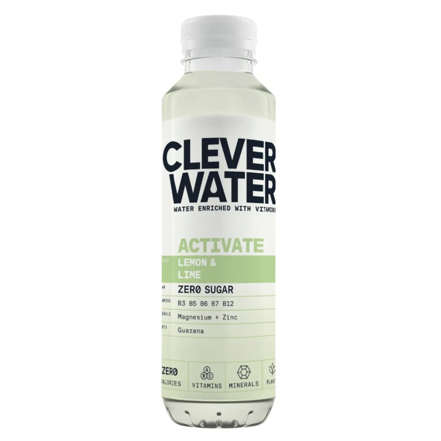 Clever Water Activate Lemon & Lime (12X 500ml)