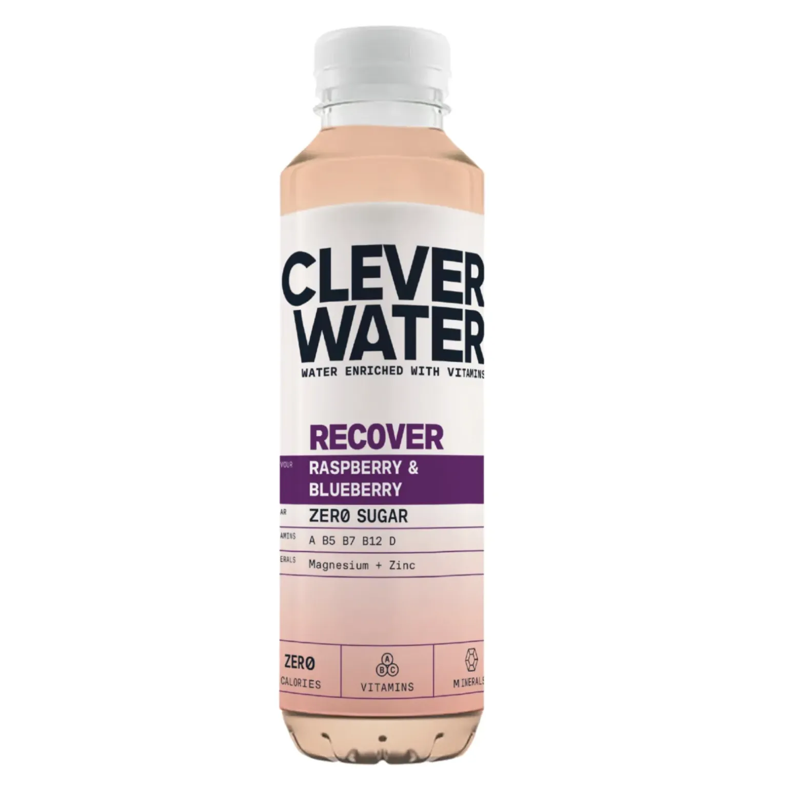 Clever Water Recover Raspberry & Blueberry (12X 500ml)