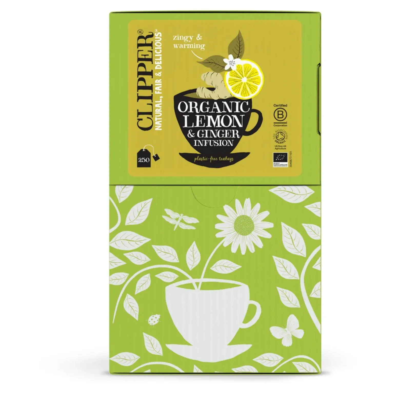 Clipper Infusion Lemon & Ginger BIO (250 stuks)