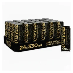 Coca Cola Zero Sugar Zero Caffeine Blik (24×33 cl)