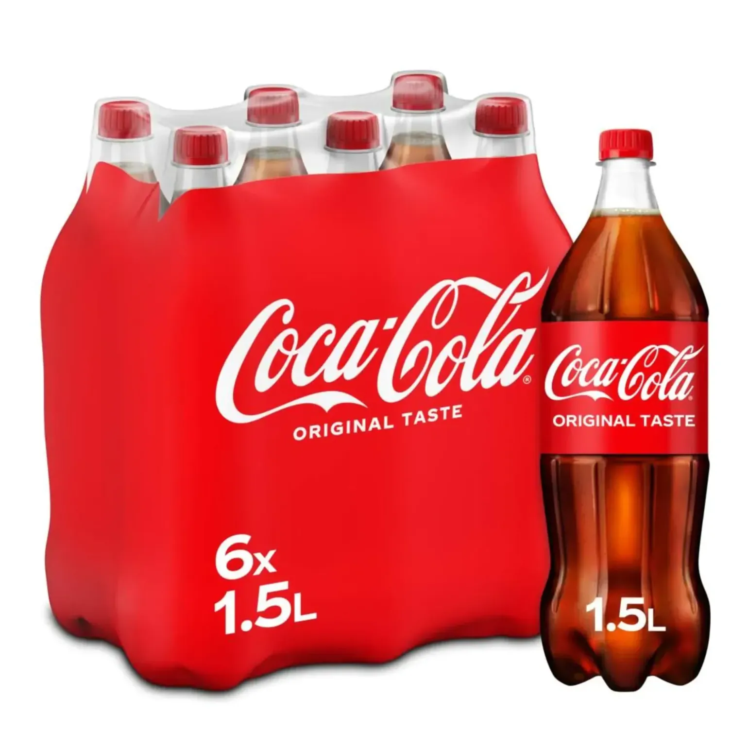 Coca-Cola Regular Pet (6x 1.5 liter)