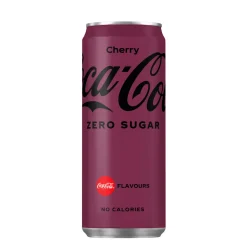 Coca-Cola Zero Cherry Blik (24x 33cl)