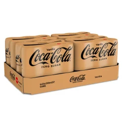 Coca-Cola Zero Vanilla Blik (24x 25cl)