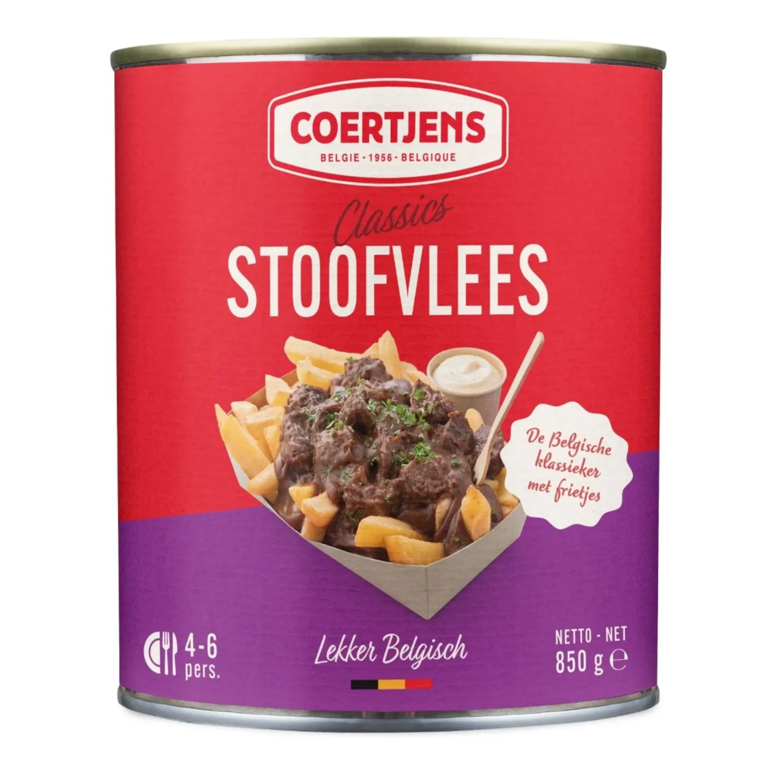 Coertjens stoofvlees (850 gram)