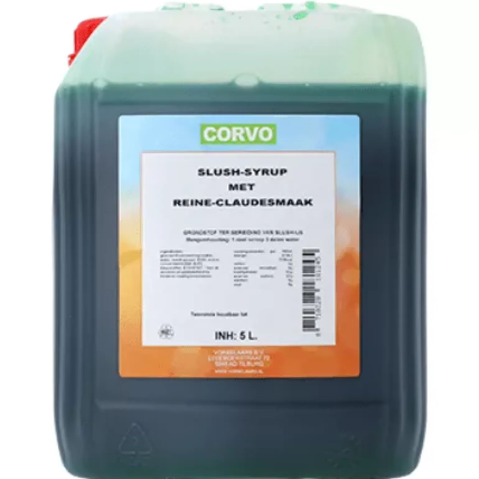 Corvo Slush Siroop Reine Claude (5 liter)