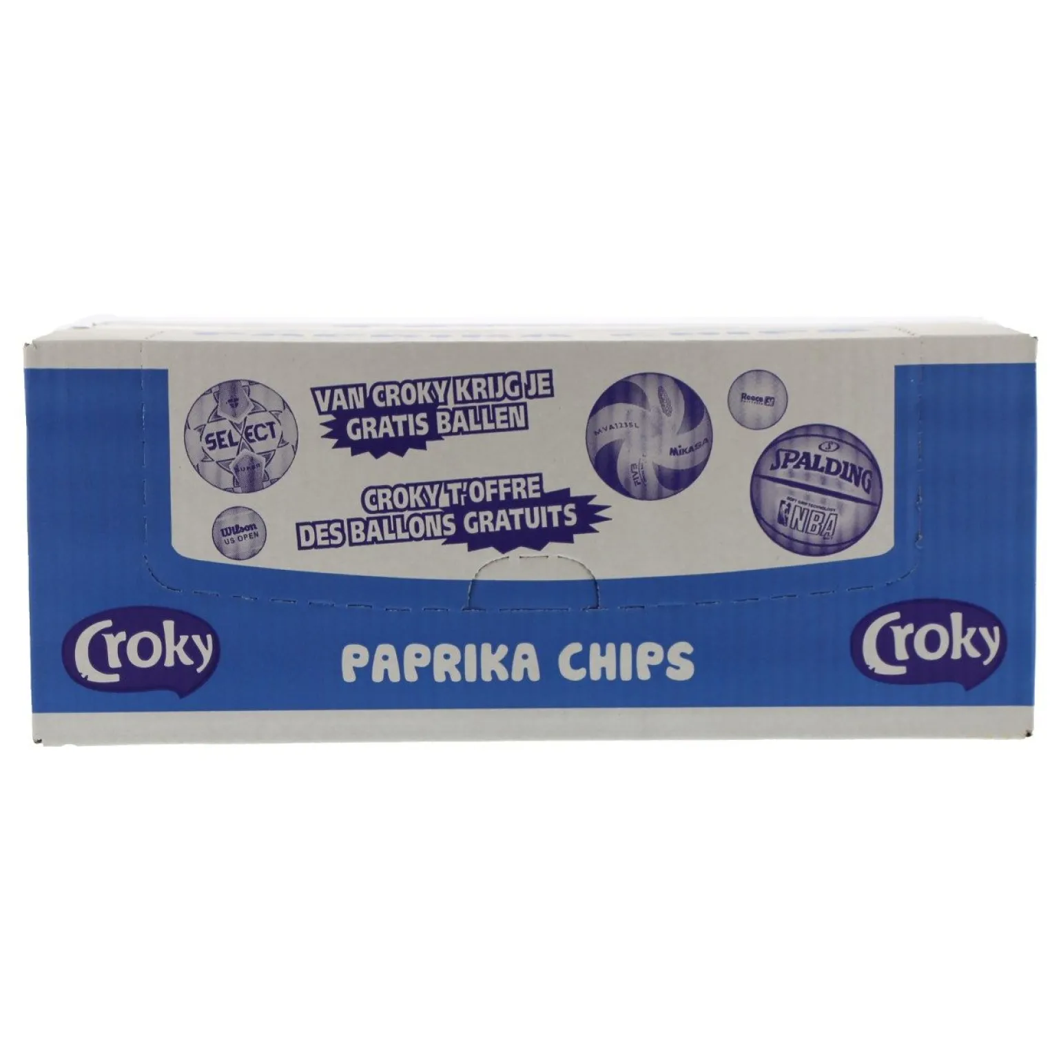 Croky Paprika Chips (12x 100gr)