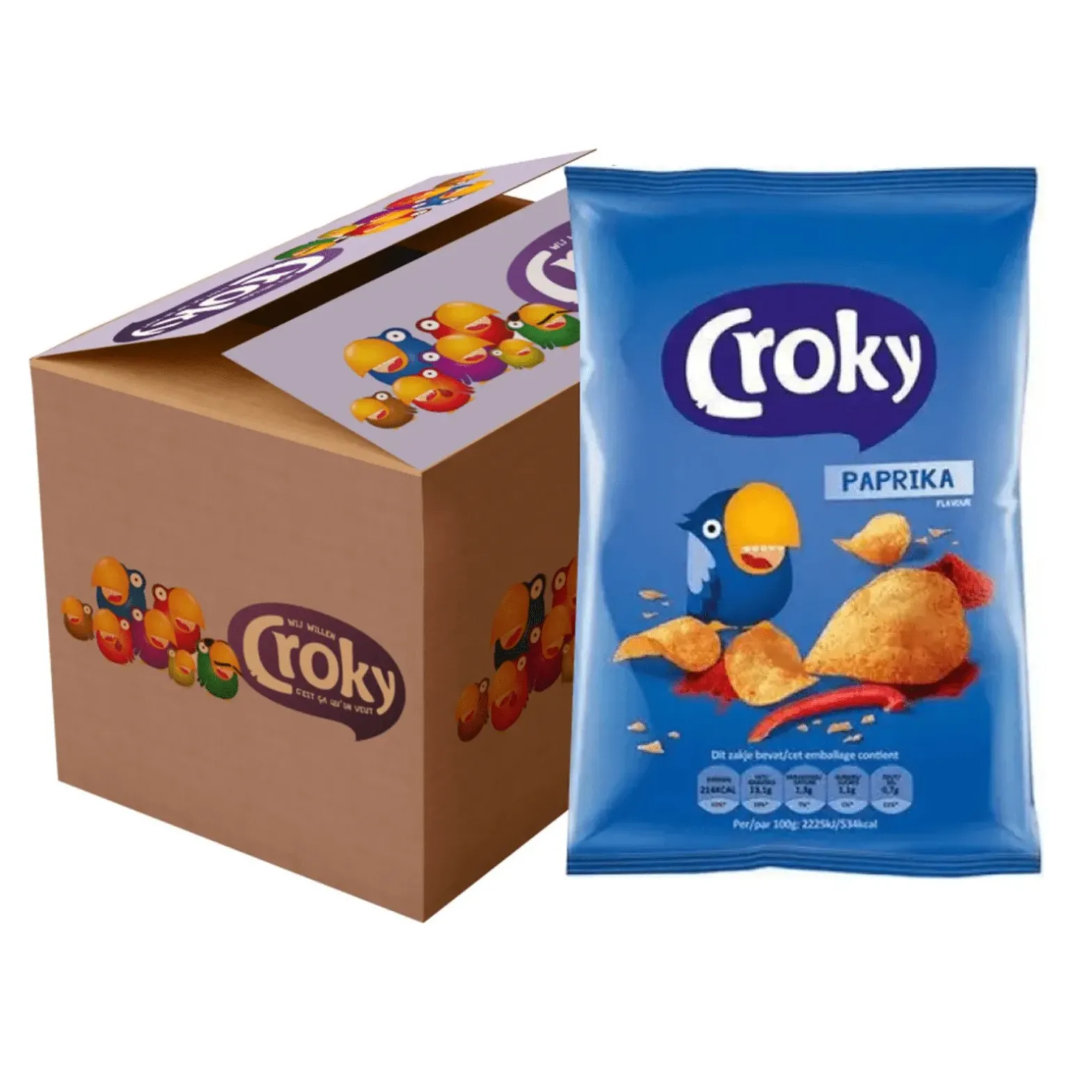 Croky Paprika (20x 40gr)