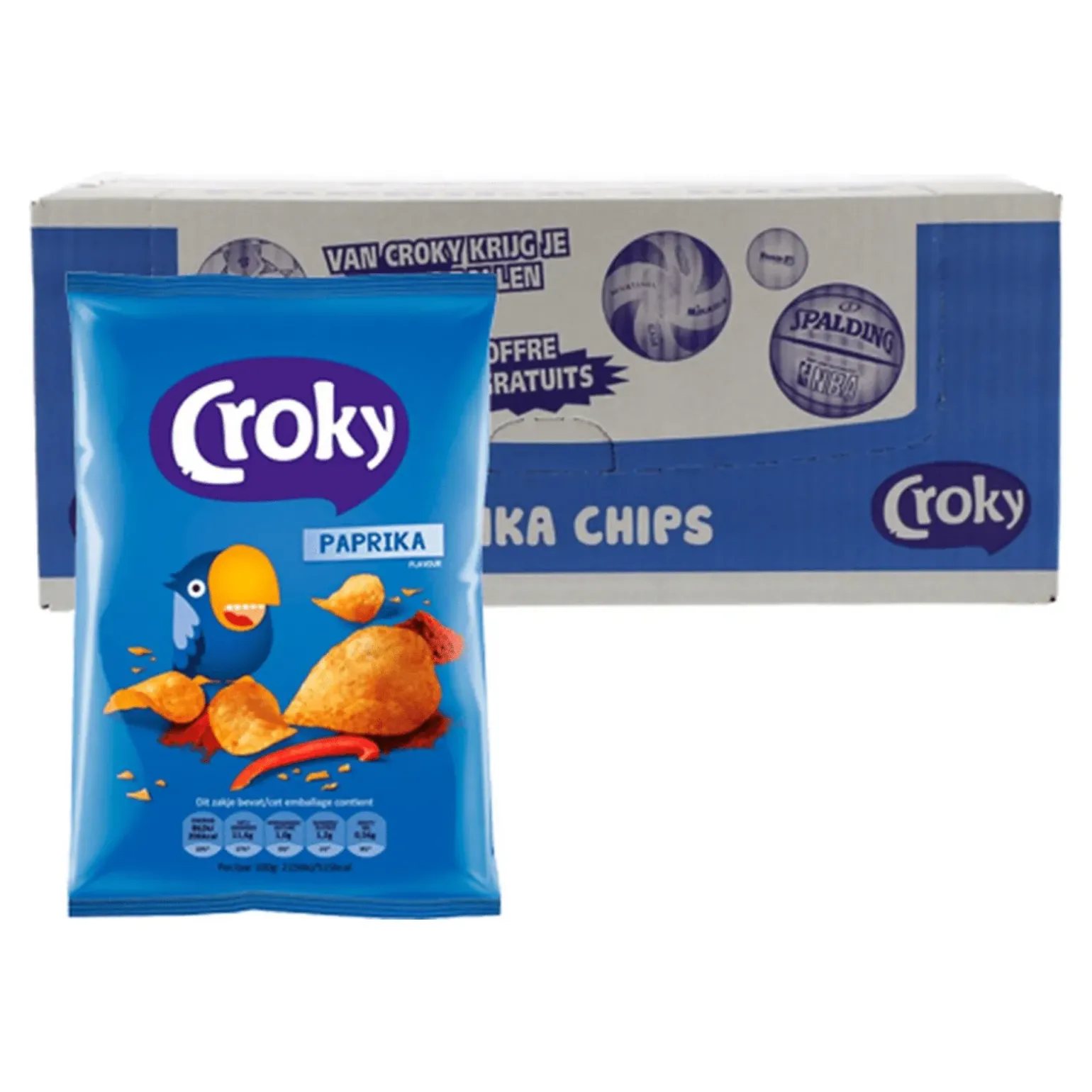 Croky Paprika (20x 40gr)