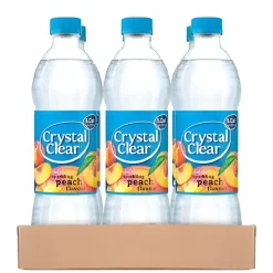 Crystal Clear Peach PET (6x 50cl)
