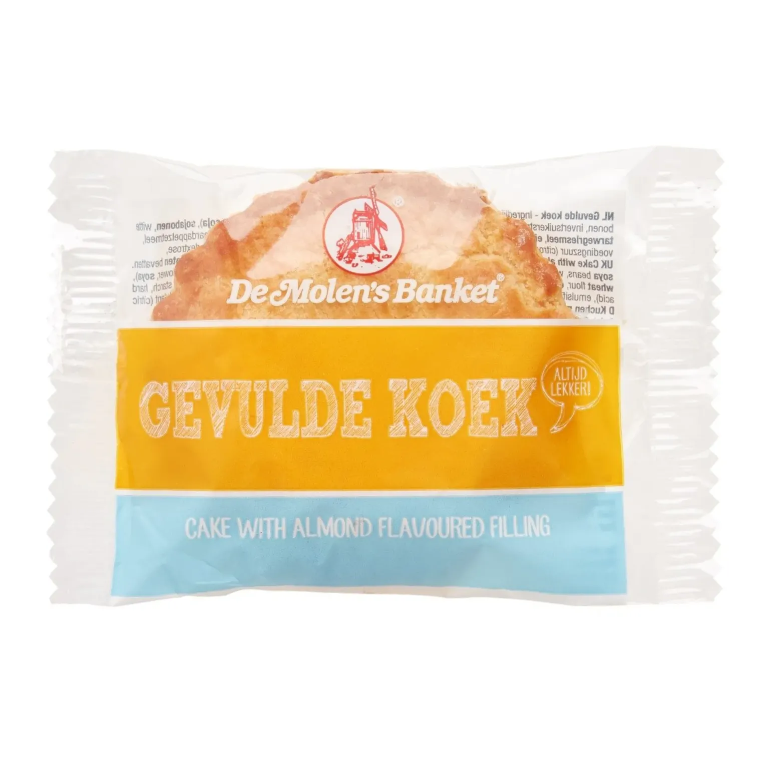 De Molen Gevulde Koeken Verpakt (30x 50gr)