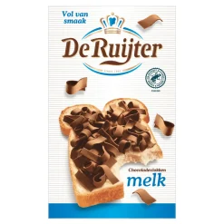De Ruijter Chocoladevlokken Melk (16x 200g)