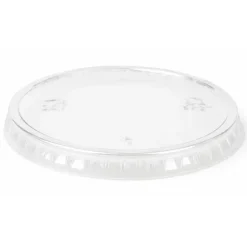 Deksel aPET 7 cm voor sausbakje 180 ml