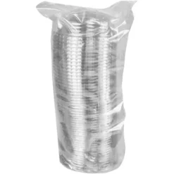 Deksel Apet Dome Met Gat Helder (50x 95mm)