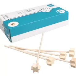 Depa Stamper/Roerstaafje Ster 15.5cm Hout (50 stuks)