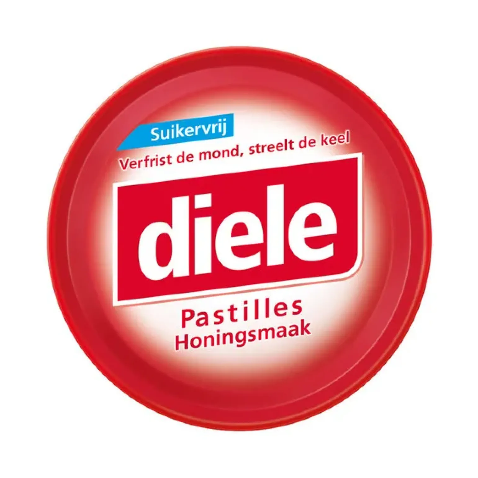 Diele Pastilles Honing Suikervrij Blikje (10x 50gr)