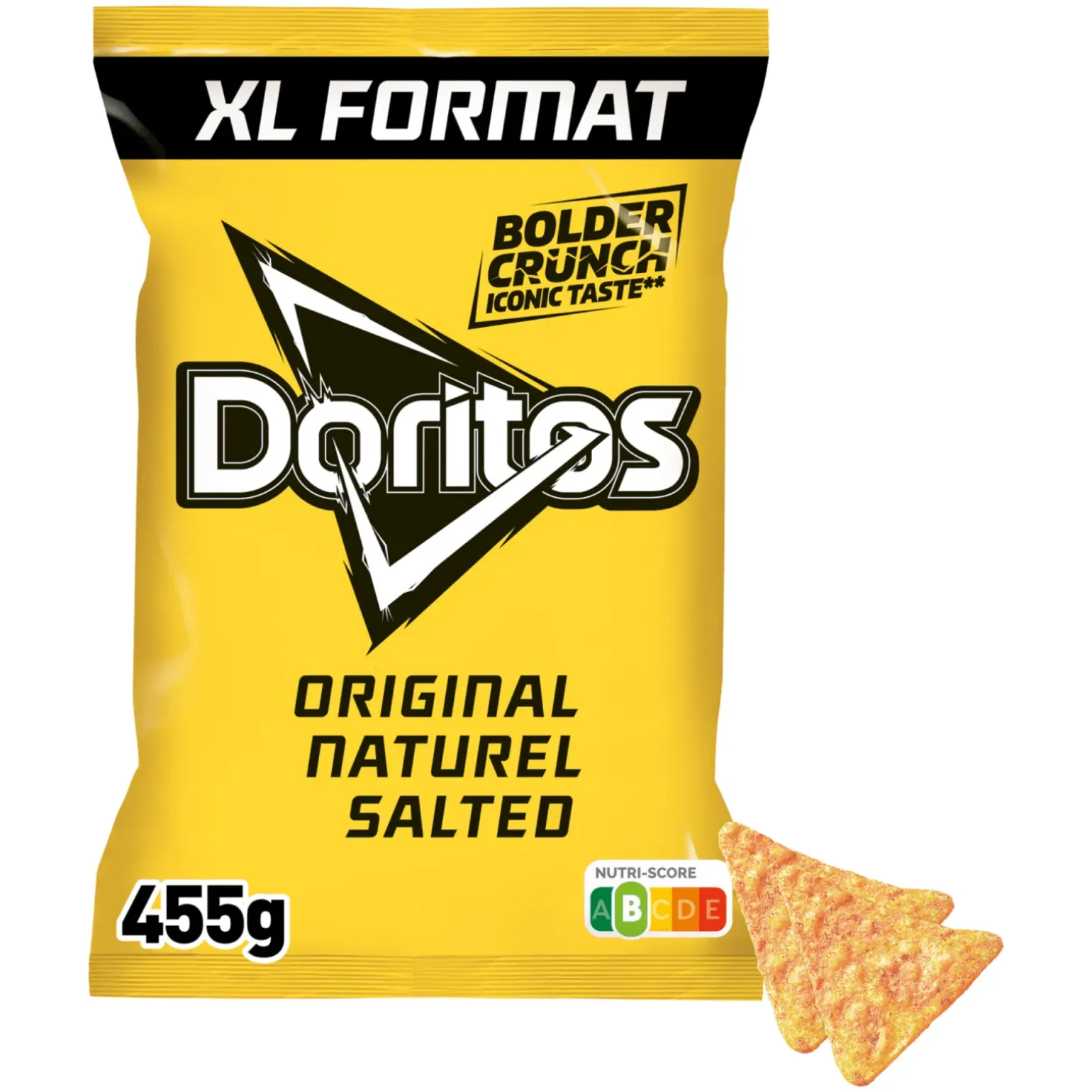 Doritos Naturel Tortilla Chips (12x 455gr)