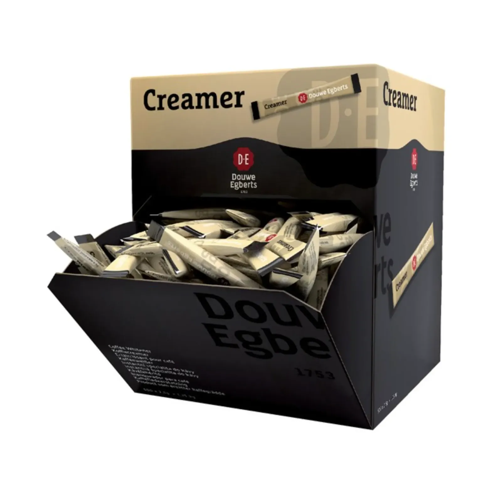 Douwe Egberts Creamersticks Licht & Romig (500x 2,5gr)