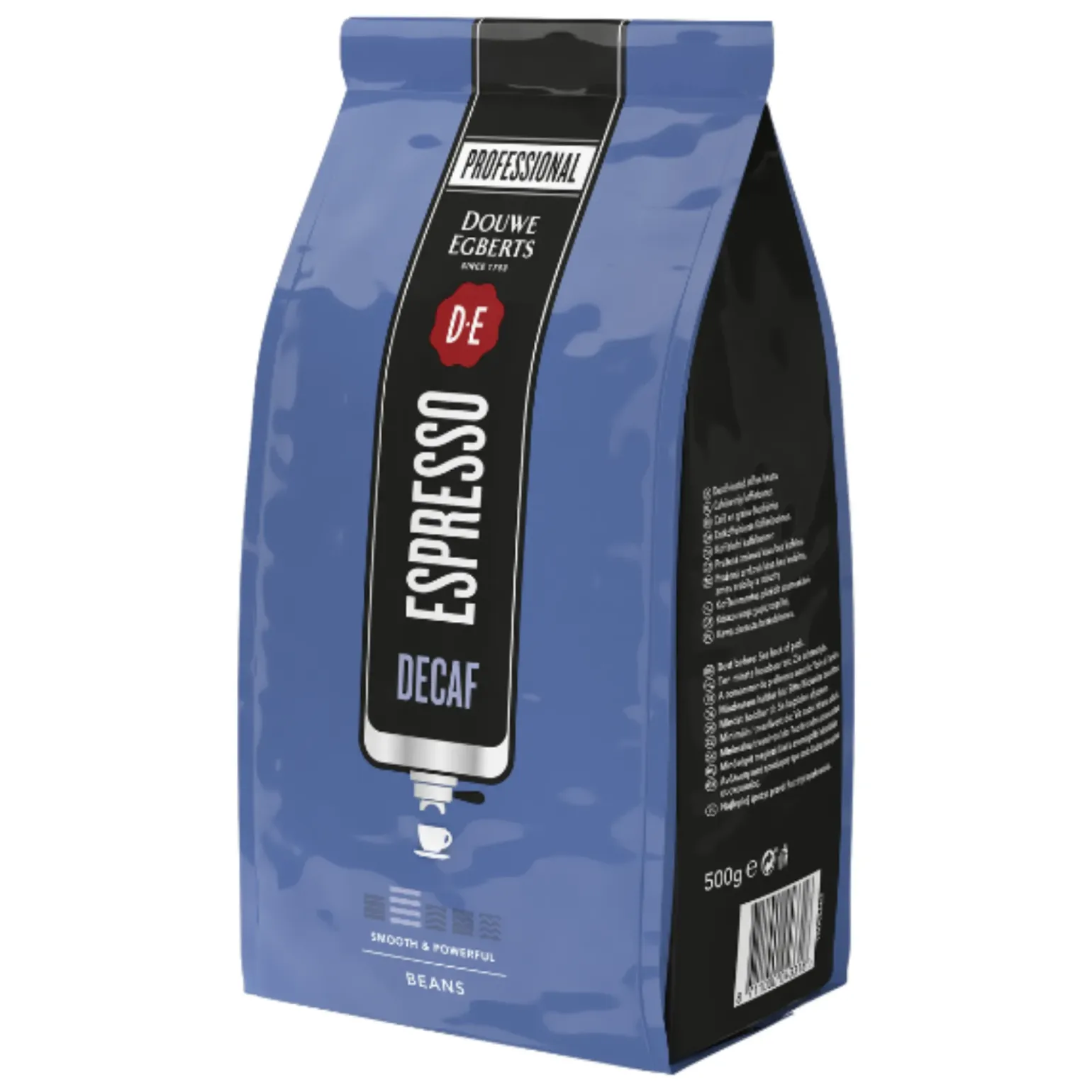 Douwe Egberts Espresso Koffiebonen Decaf (6x 500gr)