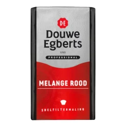 Douwe Egberts Melange Rood Snelfilter (24x 250gr)