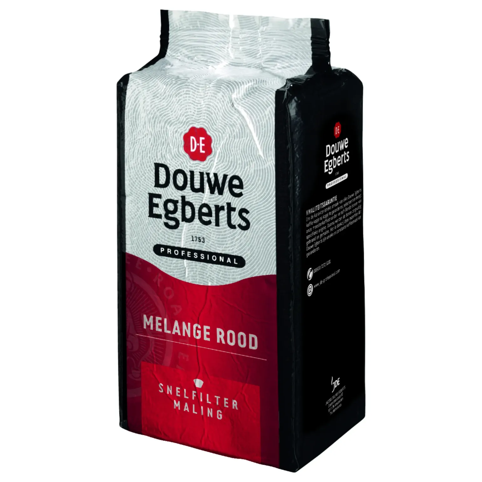 Douwe Egberts Melange Rood Snelfilter (6x 1kg)