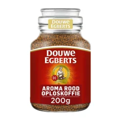 Douwe Egberts Moccona Oploskoffie Aroma Rood (6x200gr)