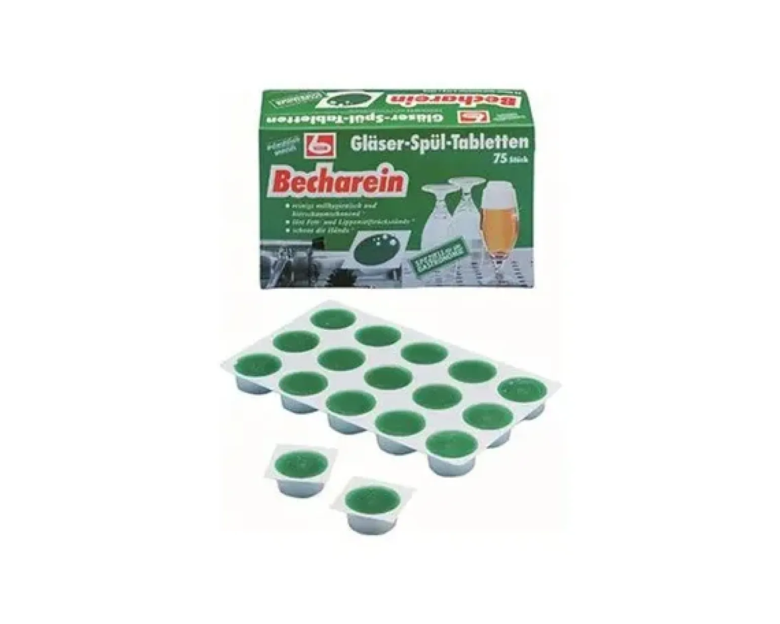 Dr. Becher Bierglasreiniger Tabs (75 stuks)