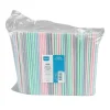 Drinkrietje papier pastel FSC 20cm x 6mm (500 stuks)
