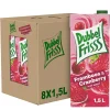 Dubbelfrisss Framboos & Cranberry Pak (8x 1,5 liter)